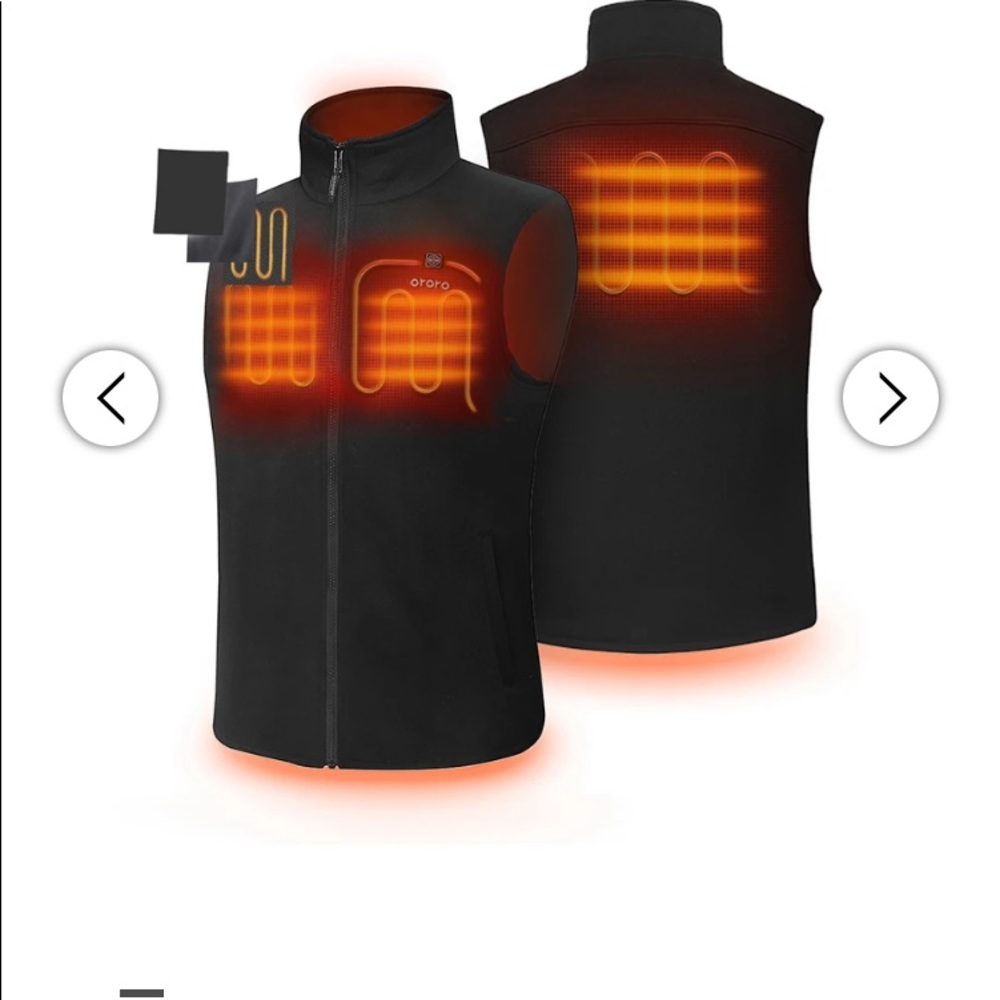 Orono heated fleece vest - men’s